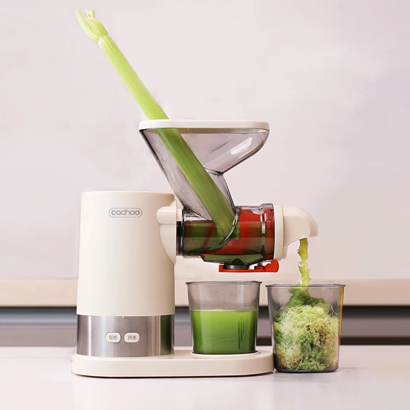 New Slow Juicer Multifunction Fruit Vegetable Screw Cold Press Extractor Automatic Squeezer Citrus Juicer Portable Blender 220V