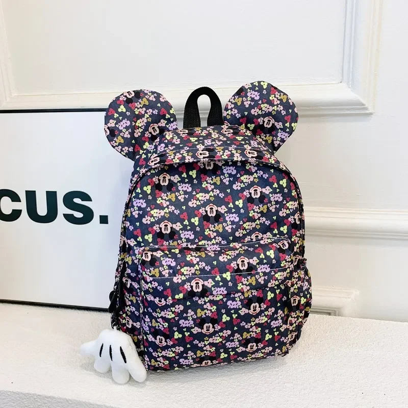 2024 neue Cartoon Mickey Minnie Große Mittlere Kleine Kindergarten Grundschule Wasserdicht Reduziert Belastung Mädchen Kapazität Rucksack