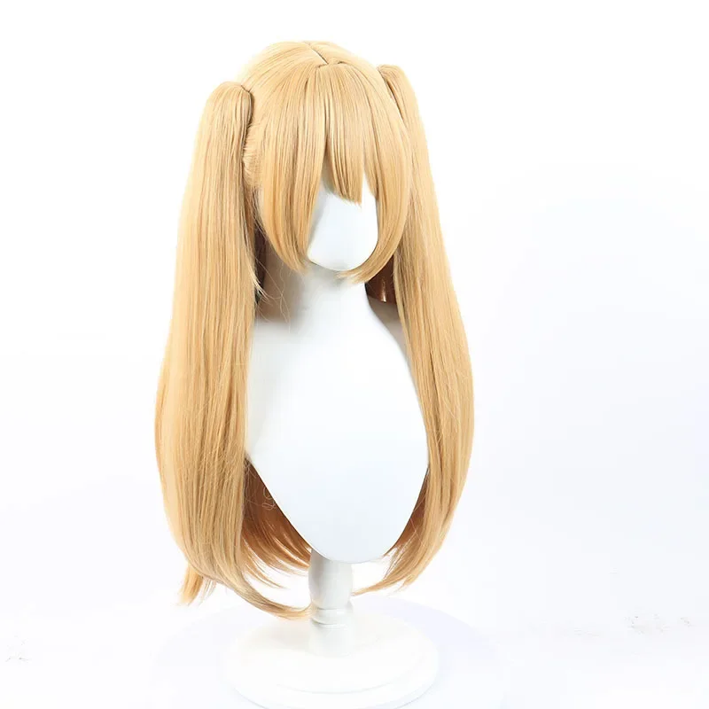 

qwerrtyuio. 1234562 .5 Dimensional Seduction Lily Elu Косплей Парик Синтетический Красочный Двойной Хвост Длинный Прямой Wasdffghjk 98