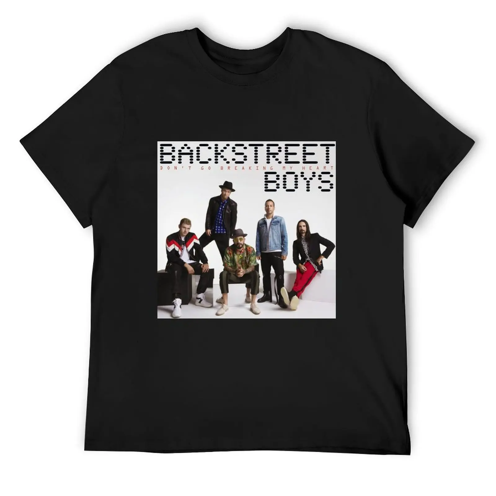 merah merona backstreetboys masa kini laris 8778#7222 T-Shirt plus sizes summer top Blouse outfits for men