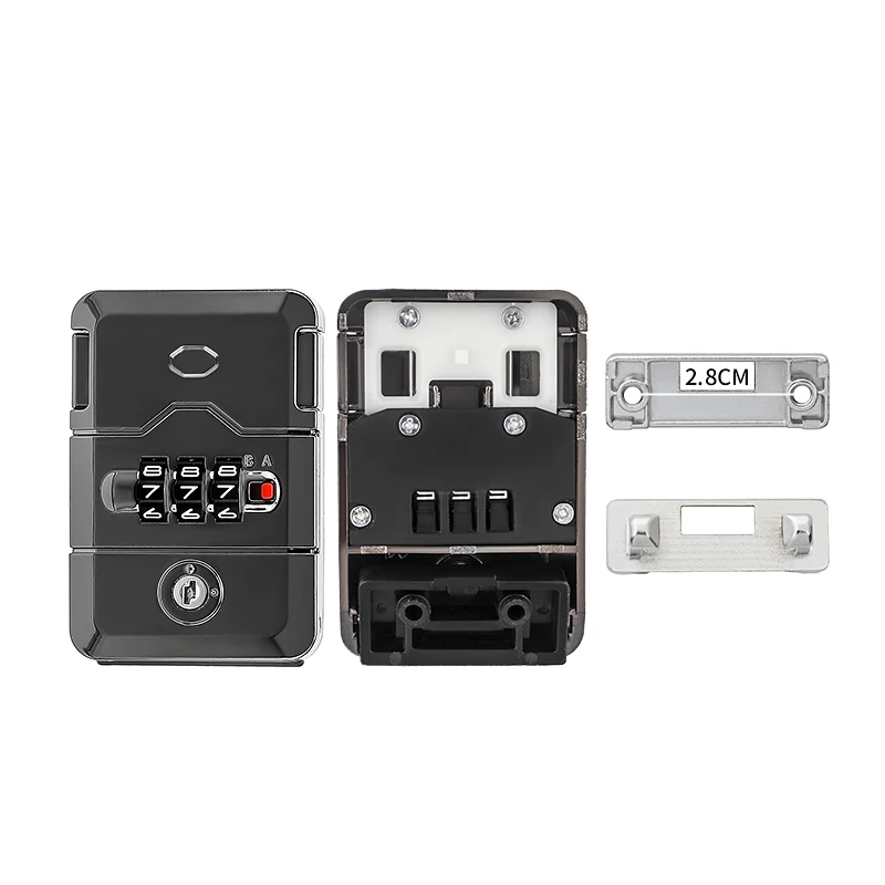 Aluminum Frame Luggage Locks for Travel Suitcase Bag Customs Password Lock Buckle Replacement Parts round Lock Repair Service