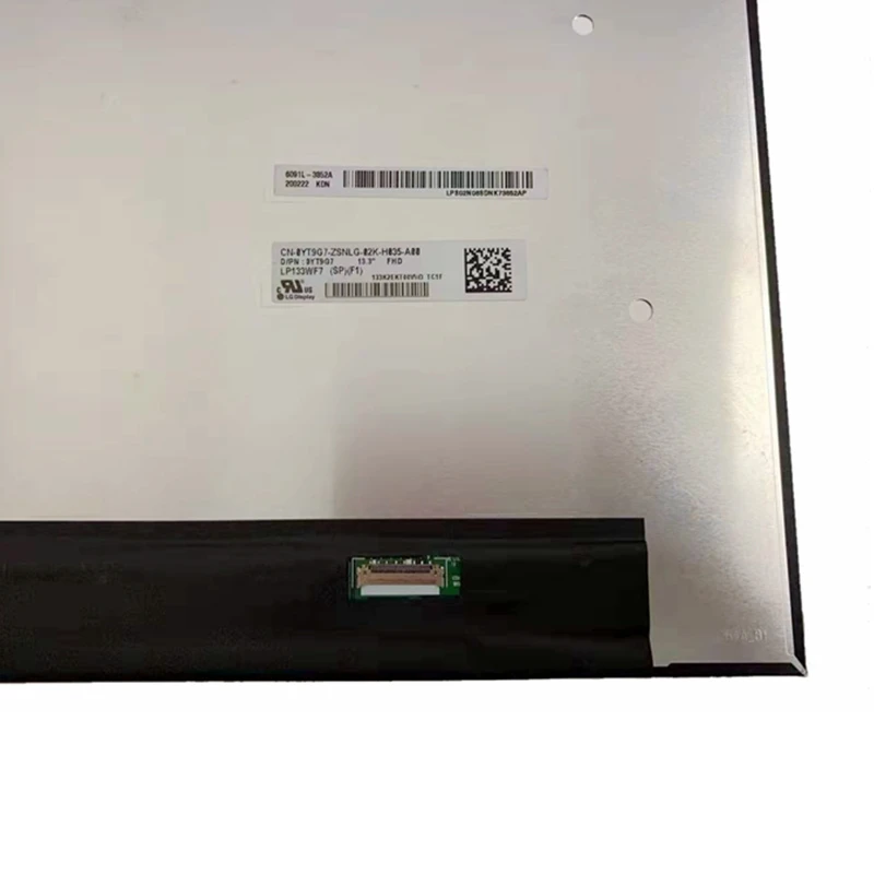 Imagem -03 - Polegada Tela Lcd do Portátil Lp133wf7-spf1 Lp133wf7 sp f1 Ips Painel de Exibição 72 Ntsc Fhd 1920*1080 30pin 13.3