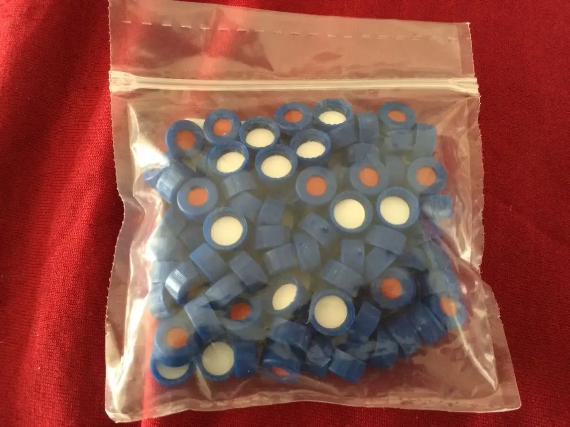 Original imported  liquid phase 2ML sample bottle cap 5182-0717