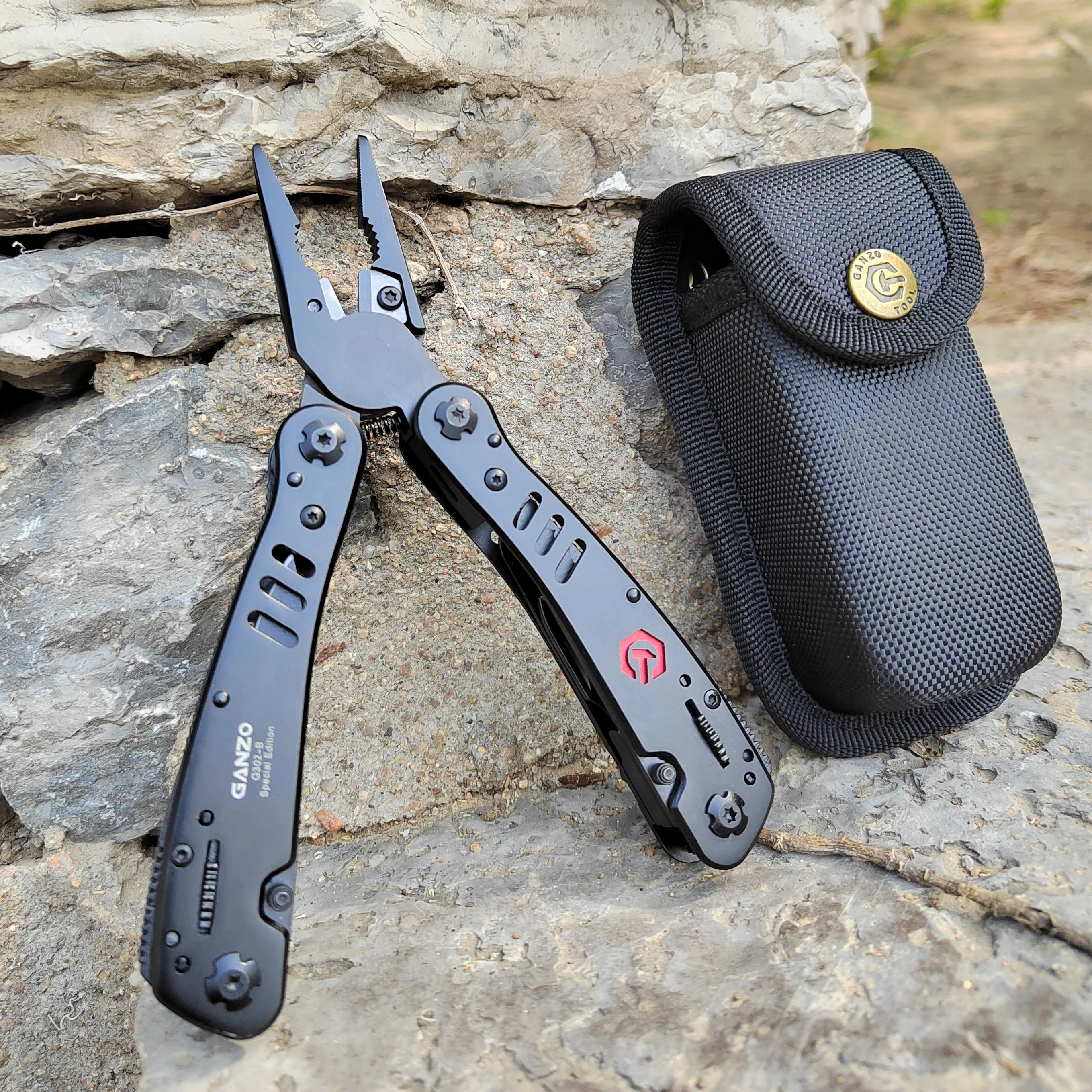 ganzo-302b-15-in-1-multi-knife-folding-plier-tools-outdoor-camping-survival-edc-multitool-multifunctional-pocket-knives-steel