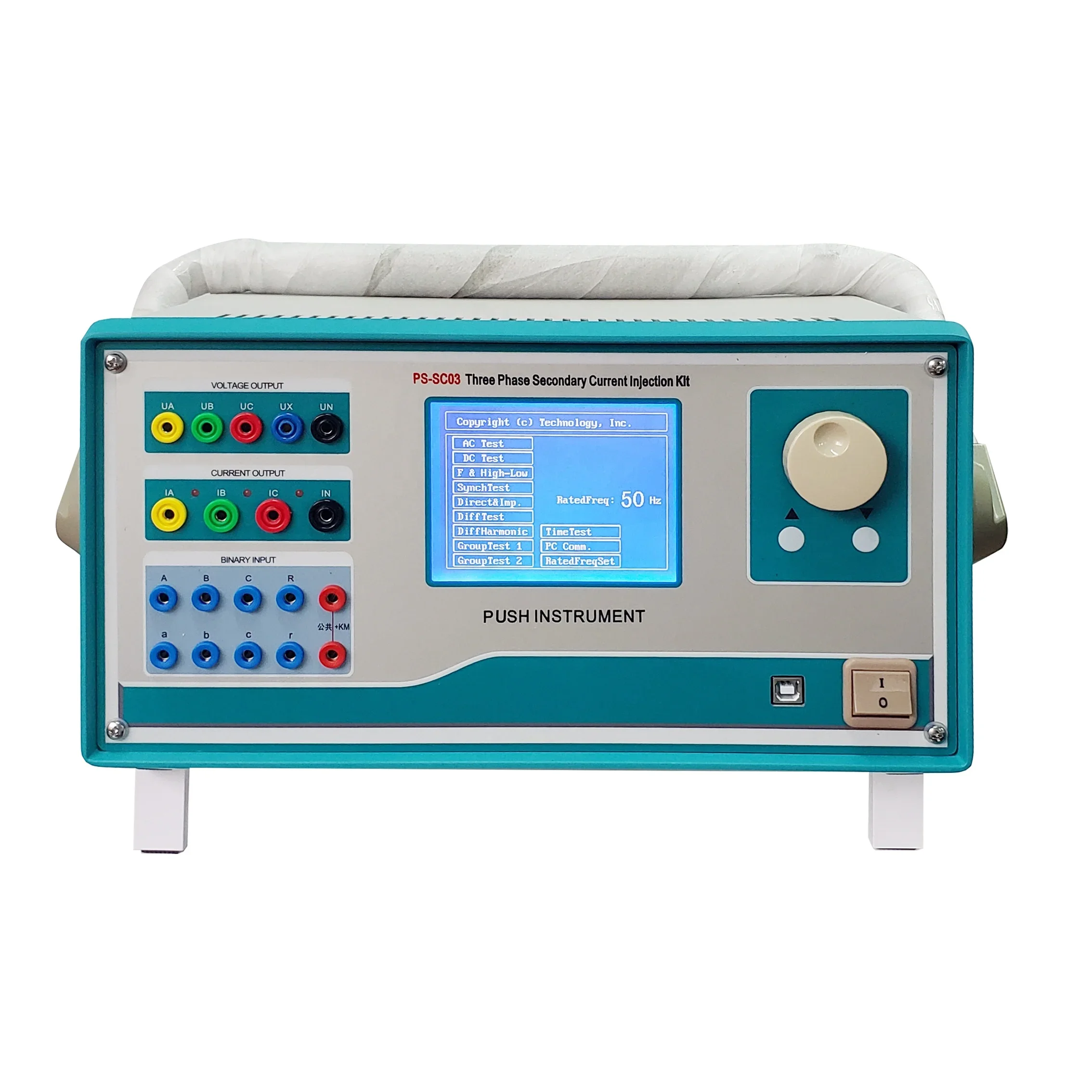 3 Phase Relay Protection Testing Instrument secondary injection relay test set