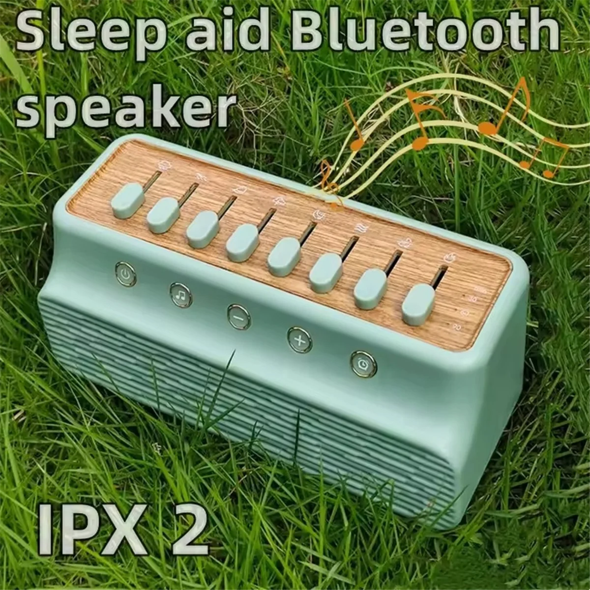 جديد الصوت الطبيعي الأبيض الضوضاء سمّاعات بلوتوث المحمولة غرفة نوم النوم الأبيض الضوضاء المنزل مكبر الصوت اللاسلكي الأبيض