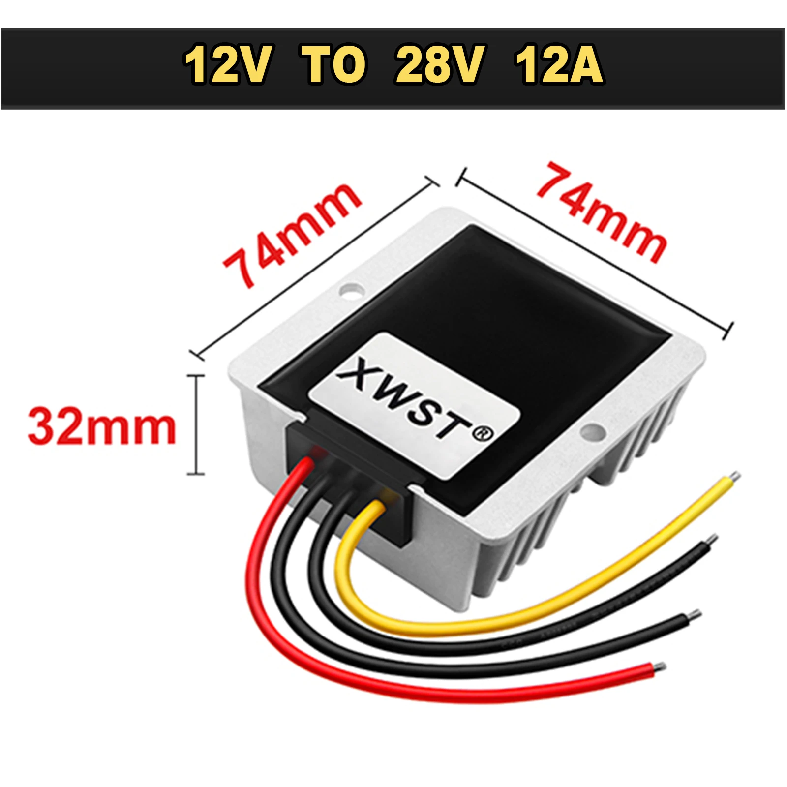 Step-up DC-Wandler 12 V Auf 28 V – 5/8/10 A, Wass Produktbild-Vorschau 2