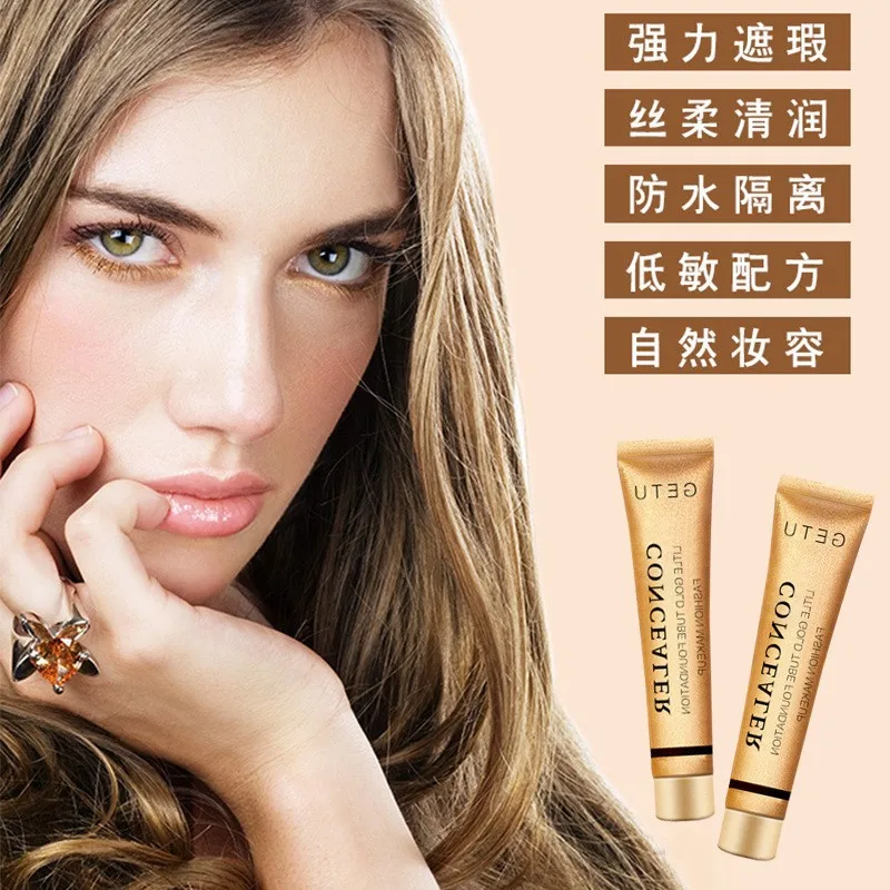 Full Skin Concealer Foundation Cream Face Professional Blemish Cover Dark Spot Tattoo Contour Makeup Liquid Concealer Cosmetic