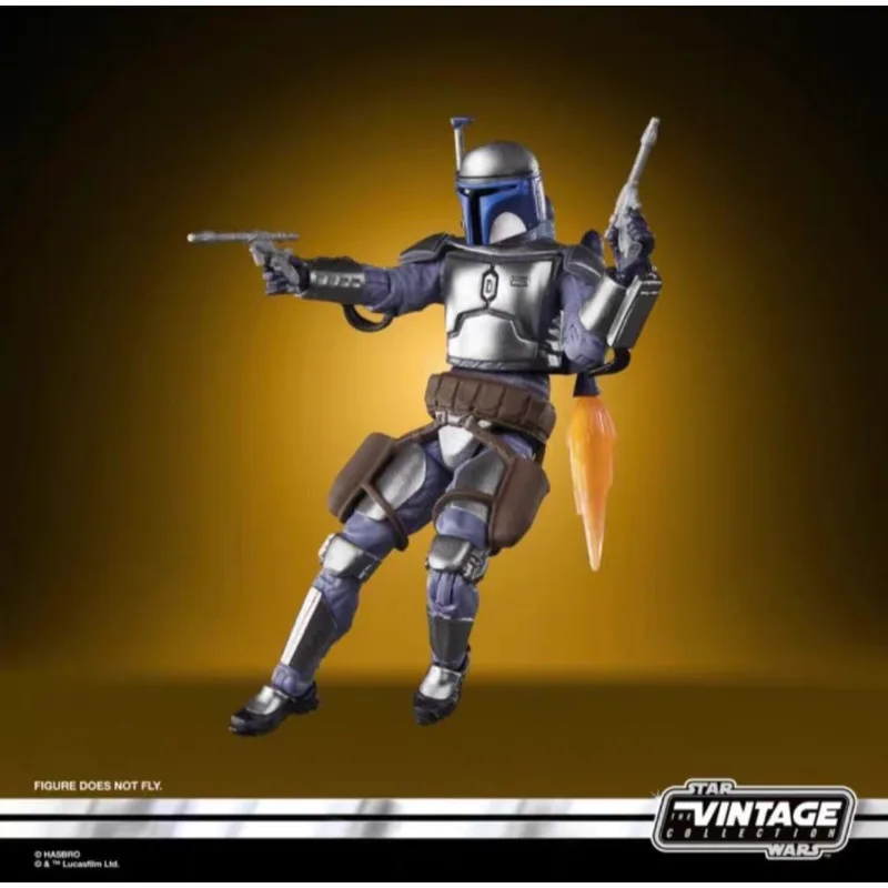 Novo original hasbro star wars a coleção vintage jango fett (ataco dos clones) figura de ação modelo presente brinquedos