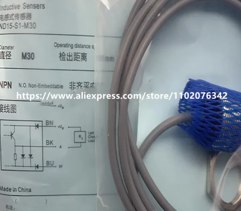 

3PCS New ND15-S1S1-M30 ND15-S4S1-M30 proximity switch