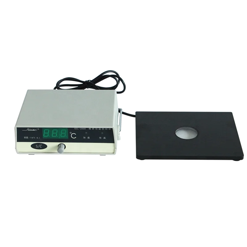 Estágio estéreo da plataforma de aquecimento KEL-2000B usado para microscópios estéreo