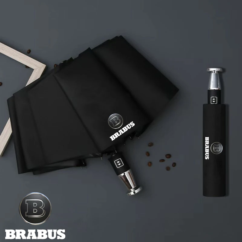 

Car Automatic Folding Windproof Sunshade Umbrella For BRABUS B C E S Class G350 G500 G550 G700 G800 SLS GLE GLB GLK G63 CLS GLS