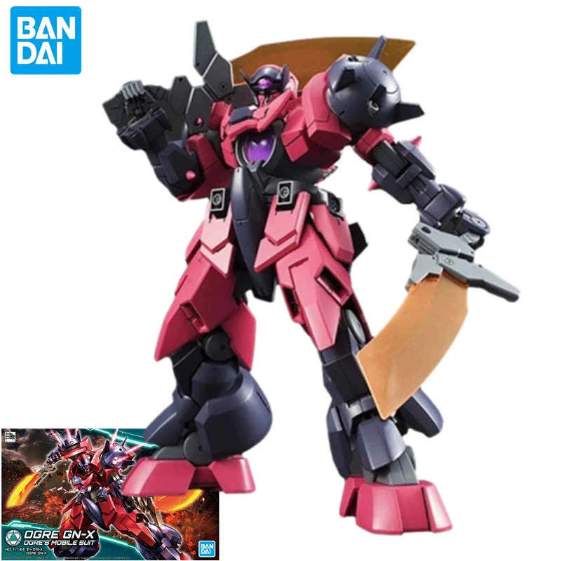 Bandai HG OGRE GN-X Gundam model mobile suit anime peripheral movable doll robot assembly toy cool birthday and Christmas gift