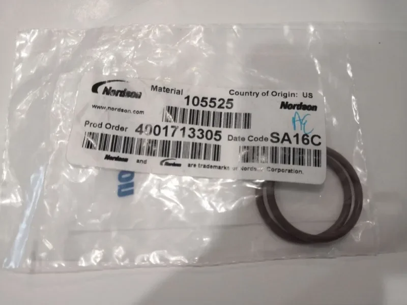 Nordson 고무 펌프 씰링 링 105525