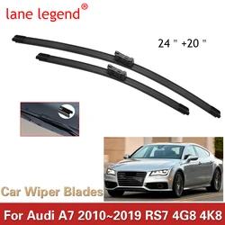 for Audi A7 2010~2019 RS7 4G8 4K8 Car Wiper Blades Windscreen Windshield Wipers Car Accessories 2011 2012 2013 2014 2015 2016