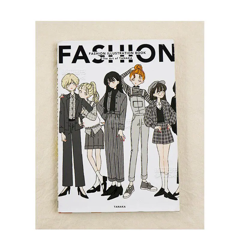 Tanaka Fashion Illustration Book The Art of Tanaka Japanese Original Import First Art Collection