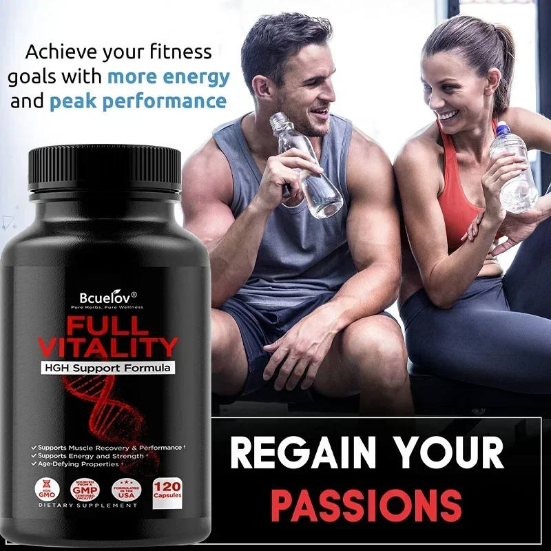 Enhancement Capsules for Men and Women, Increase Endurance, Increase Size and Vitality, Build Lean Muscle