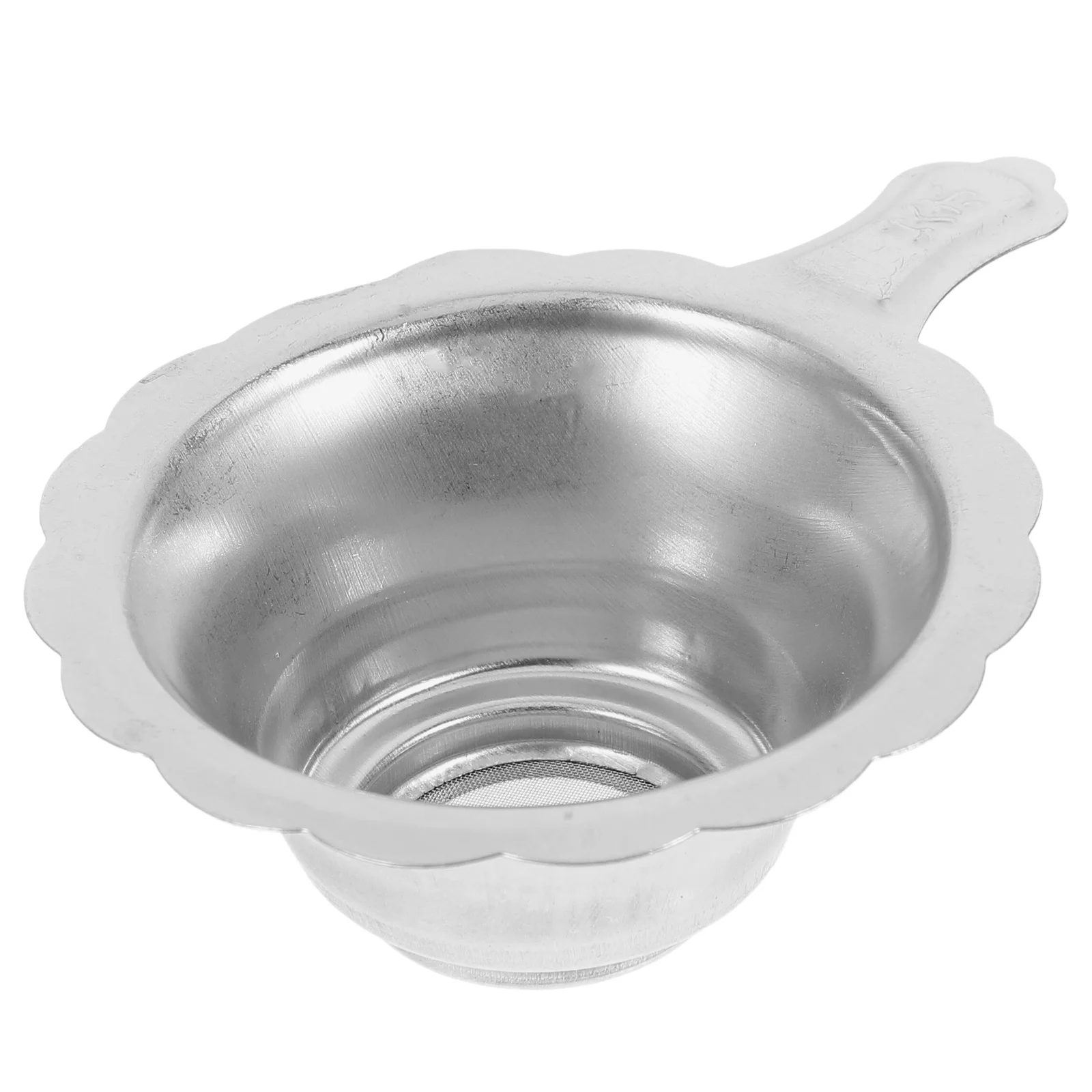 

1 шт., заварочный чайник из нержавеющей стали, тонкая сетка, сито с длинной ручкой для листового чая, легко очищаемый, можно мыть в посудомоечной машине, кухонный барный инструмент