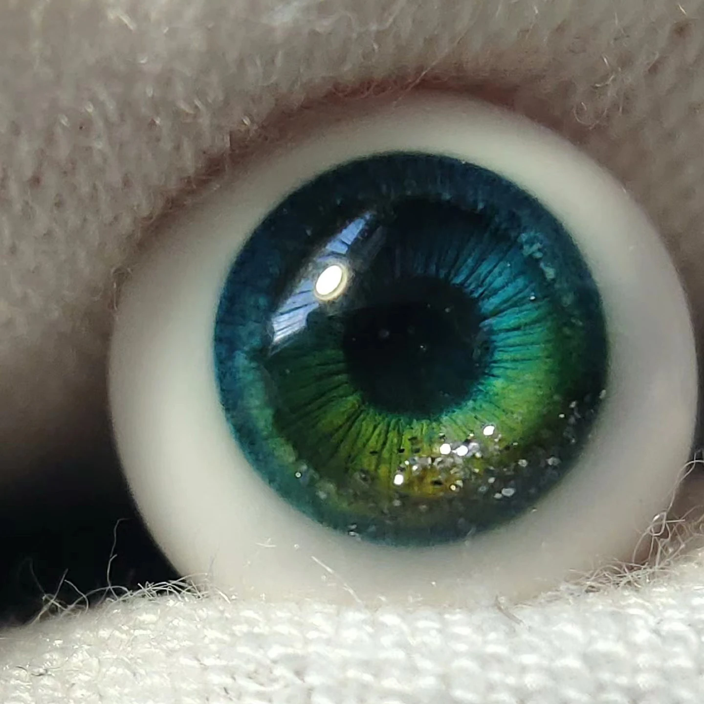 Harz Augen Puppe Augapfel Blau Bunte Augen Puppe Zubehör Für 1/6 1/8 1/3 BJD Puppe DIY Handgemachte Augapfel 12mm/14mm/16mm/18mm – Detail 9