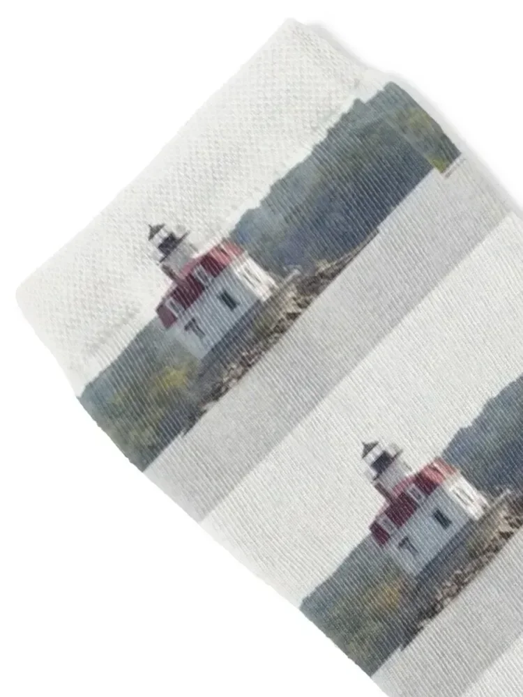 Lighthouse Socks football winter Run ankle Men's Socks Women's