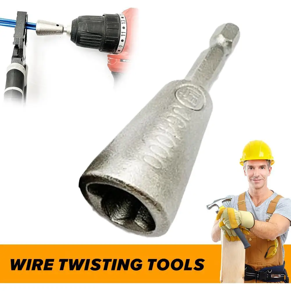 Automatic Wire Stripper Twisted Wire Tool Cable Peeling Twisting Connector Electrician Stripping Artifact Connector Hand Tools