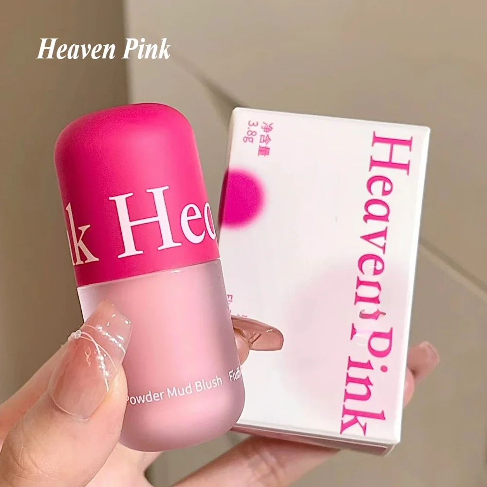 Heavenpink Blush Mud Cream Expansion Shrink Cheek Brightening And Contouring trucco multiuso per labbra viso