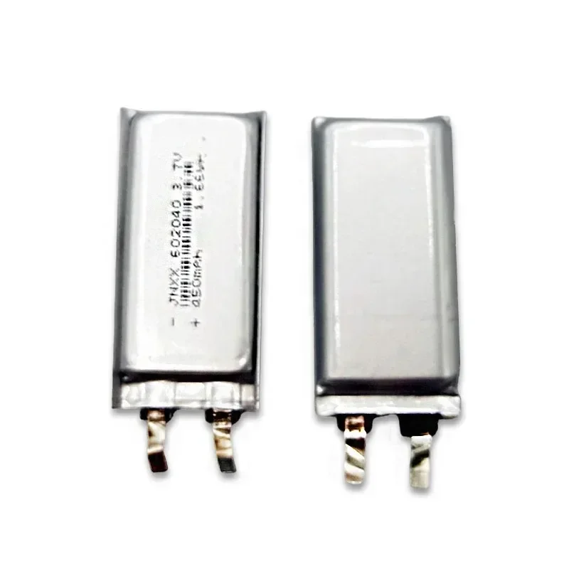 3.7V 602040 450mAh Lithium Polymer Battery Rechargeable Li-ion Batteries Cells for GPS MP3 MP4 MP5 Car DVR Tachograph Headphone