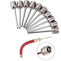 New Sport Ball Inflating Pump Needle For Football Basketball Soccer Inflatable Air Valve Adaptor Stainless Steel Pump 5/10/20PCS 5