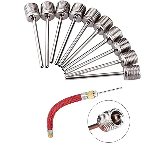 New Sport Ball Inflating Pump Needle For Football Basketball Soccer Inflatable Air Valve Adaptor Stainless Steel Pump 5/10/20PCS - Image 5