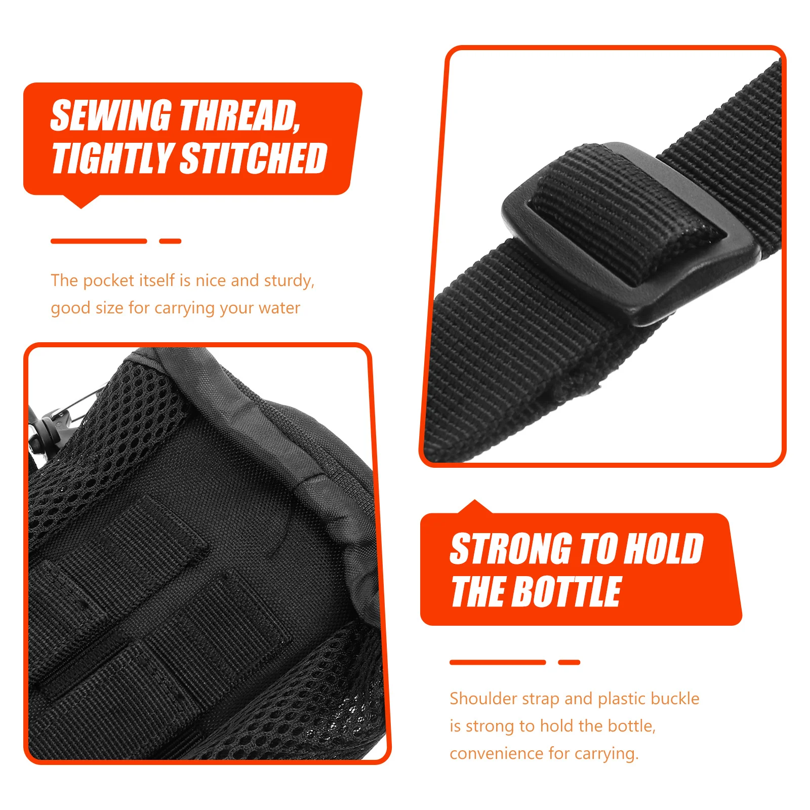 

Portable Sleeve Carrier Pouch Carrier Pouch Hiking Water Insulated Water Bottle Cover Bottle Holder Camping Trekking