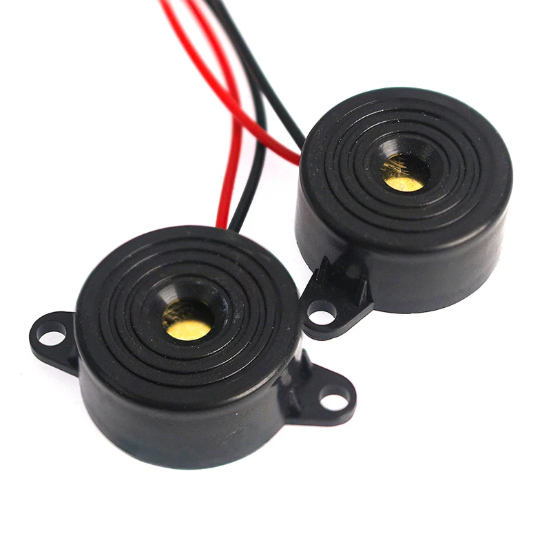 5/10PCS High Decibel Buzzer SFM-20B DC 3-24V Continuous Sound Buzzer 2312 Active Piezo Buzzers, for Arduino Car