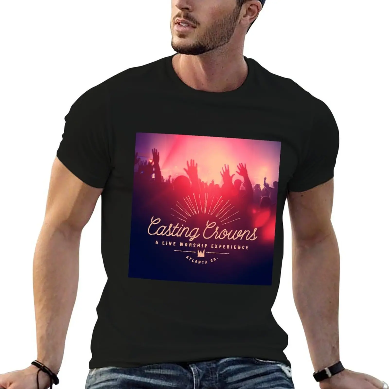 Casting Crowns a live worship experience T-Shirt Man t-shirt football t shirt funny t shirts men