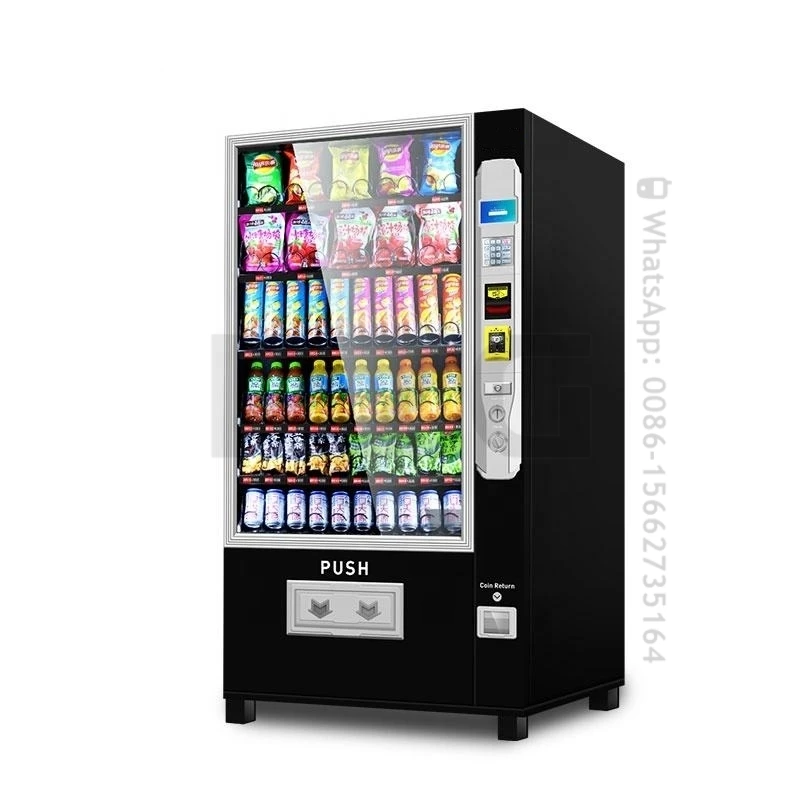 Drink Vending Machine Large Capacity Combo Candy And Snack For Foods And Drinks Vending Machine For Convenient Store