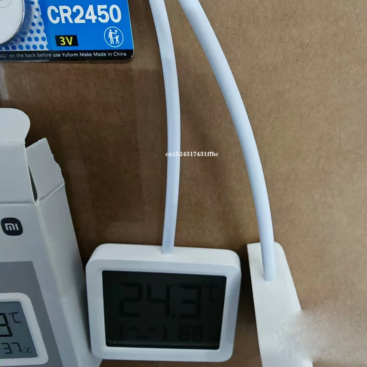 xiaomi Mi home intelligent temperature and humidity meter 3mini DIY modified temperature detection fish tank to measure water