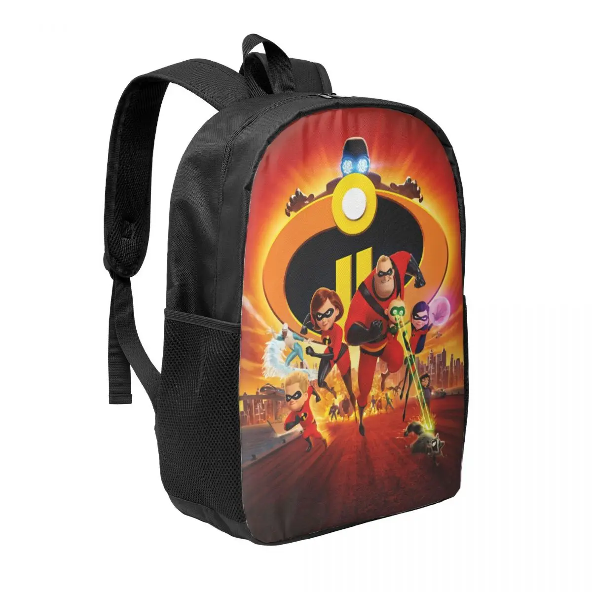 Custom The Incredibles Laptop Backpack Women Men Fashion Bookbag for College School Students Elastigirl Bag