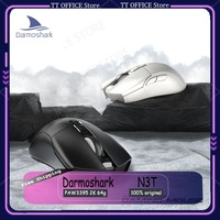 Darmoshark N3 wireless paw3395 2k rate of return 64g game e-sport mouse three-mode Bluetooth lightweight low delay