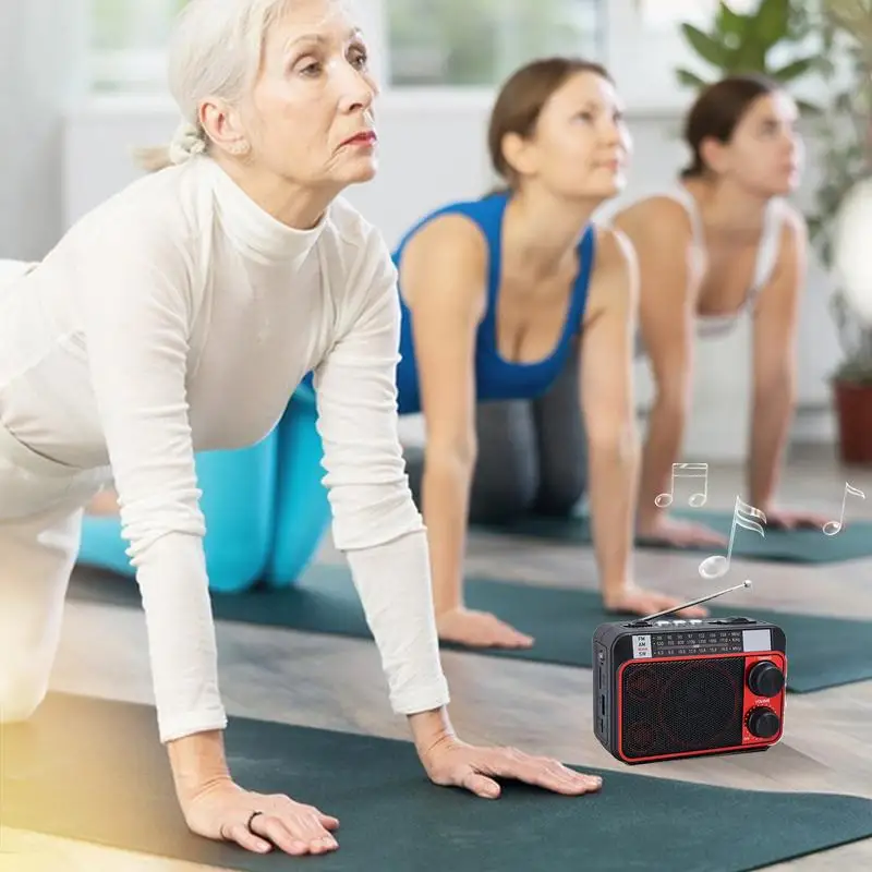 Radio Solar, Radio meteorológica, luz de lectura, reproductor de música, herramienta de alerta meteorológica versátil, accesorios de supervivencia al aire libre para senderismo