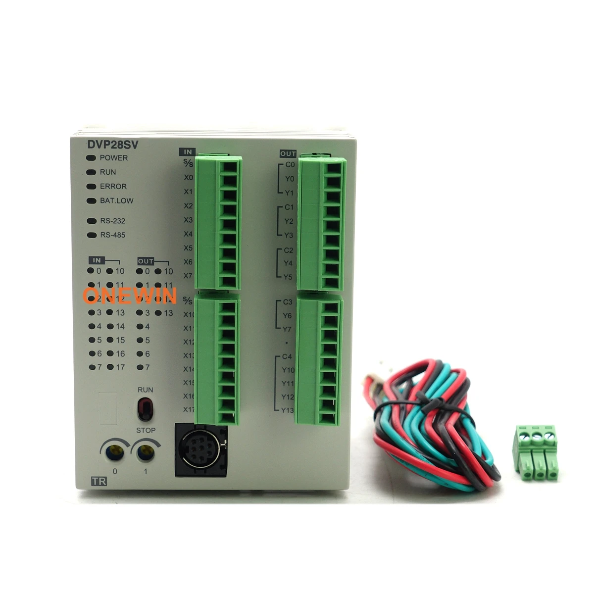 Imagem -02 - Plc Delta Delta Plc 16di 12do Transistor Relé 24vdc