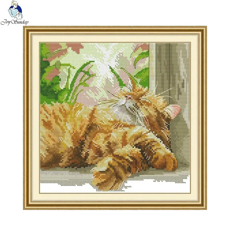 Joy Sunday Çapraz Dikiş Kiti DIY Nakış 11CT 14CT Bahar Yorgunluk Sanat Zanaat El Sanatları Hobi Dikiş Ev Dekorasyon Hediyeler