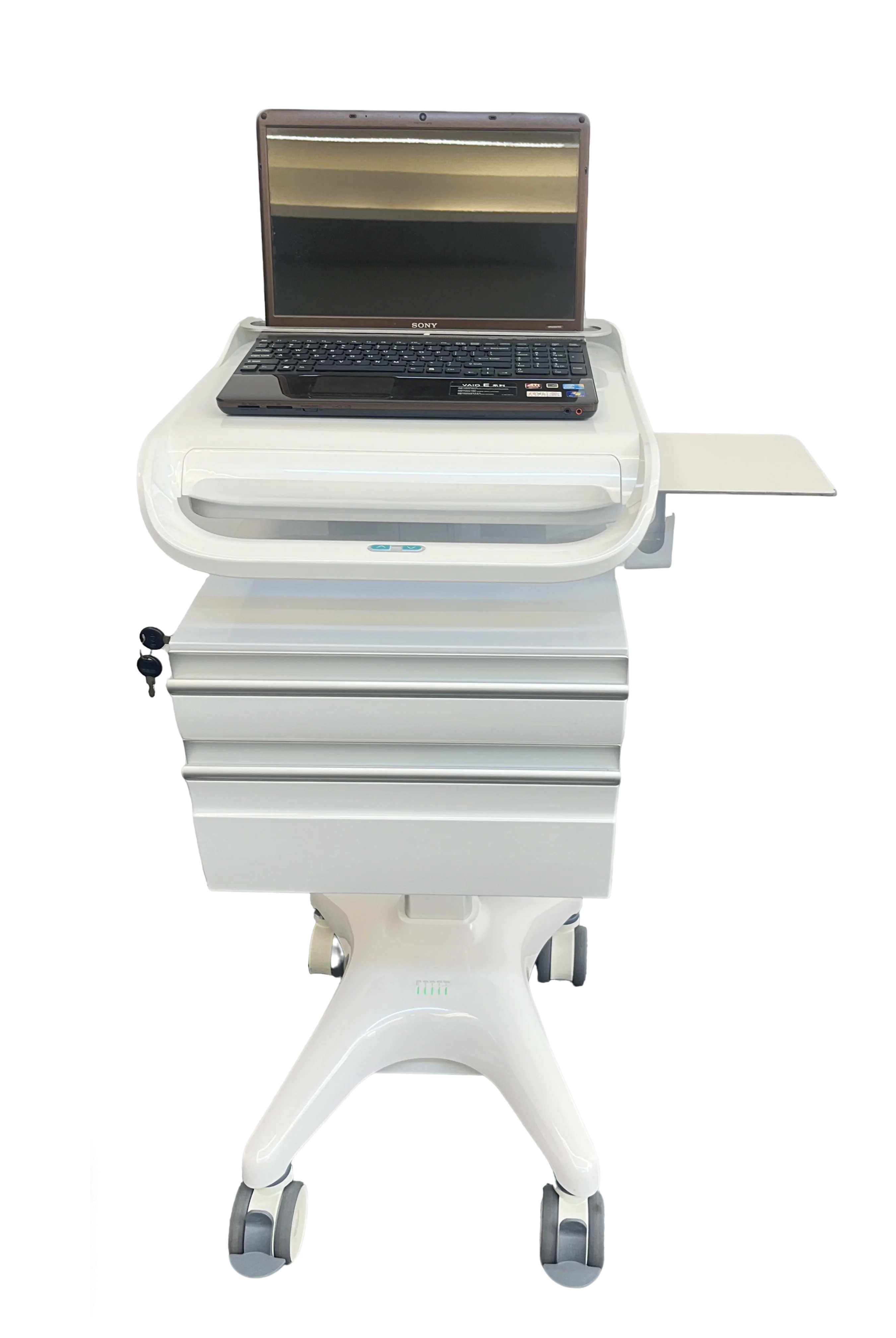 M6 Mobile Medical Computer Cart with 2-year Warranty and Online Technical Support for Hospitals and Doctor Workstations