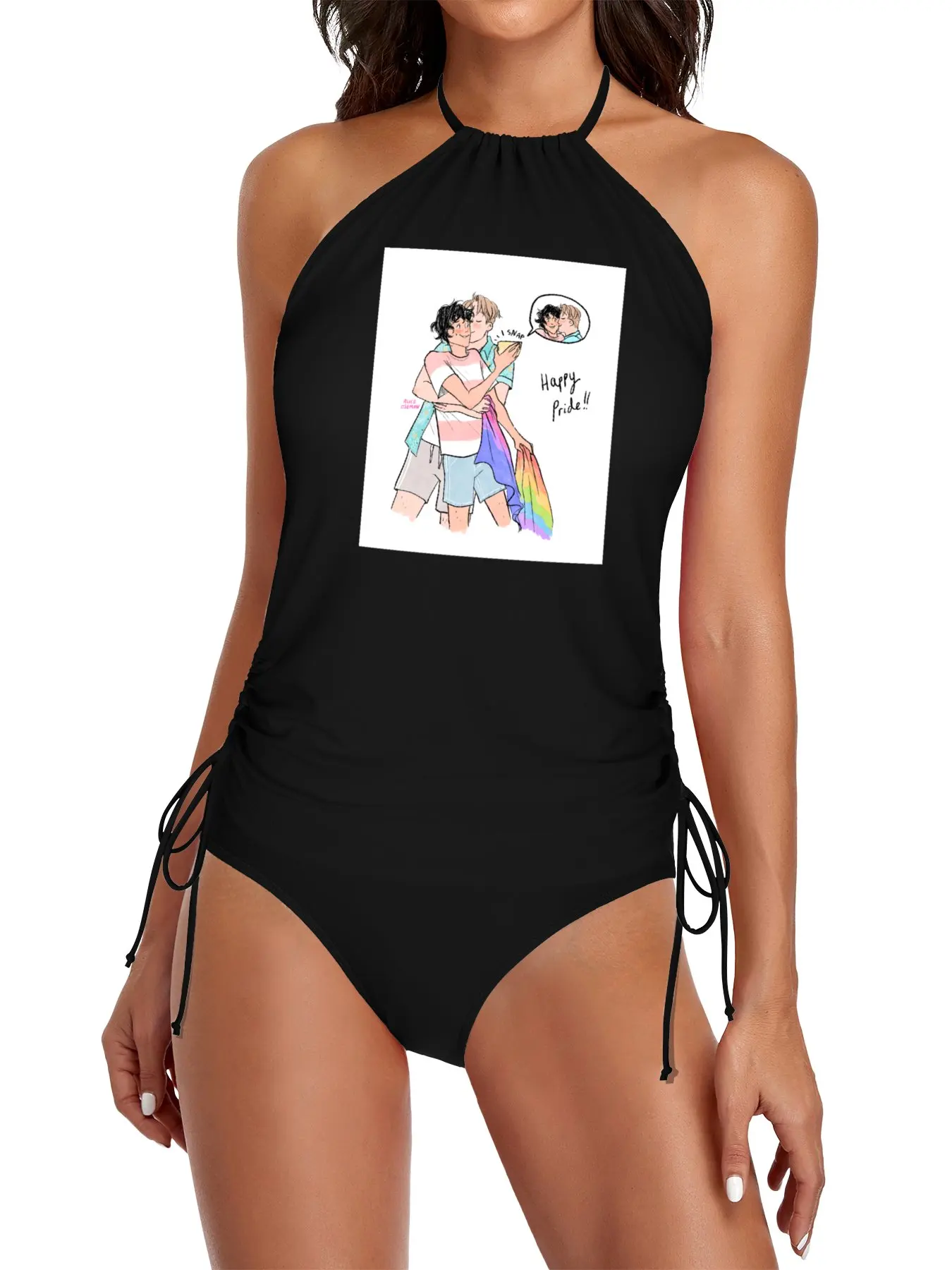 

Happy Pride Split Swimsuit Set dresses for women summer 2025 bathing suits woman Women's summer suit swimming suit woman