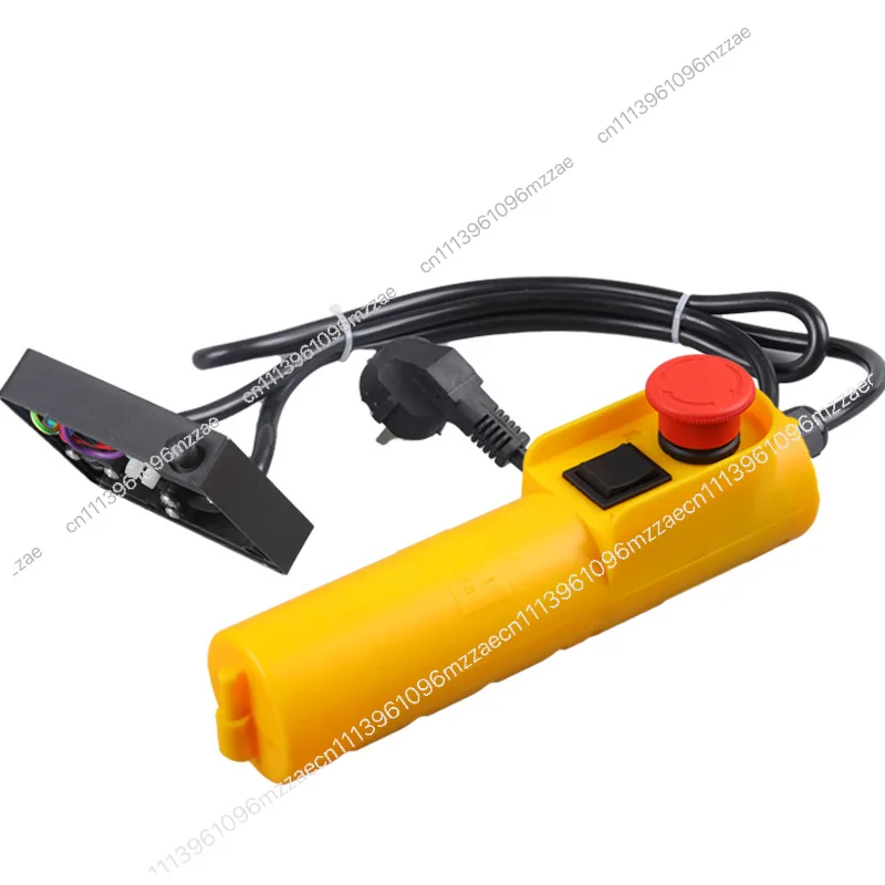 220V Miniature Electric Hoist European Standard Emergency Stop Double Reset Handle Lifting Small Crane Handle Switch