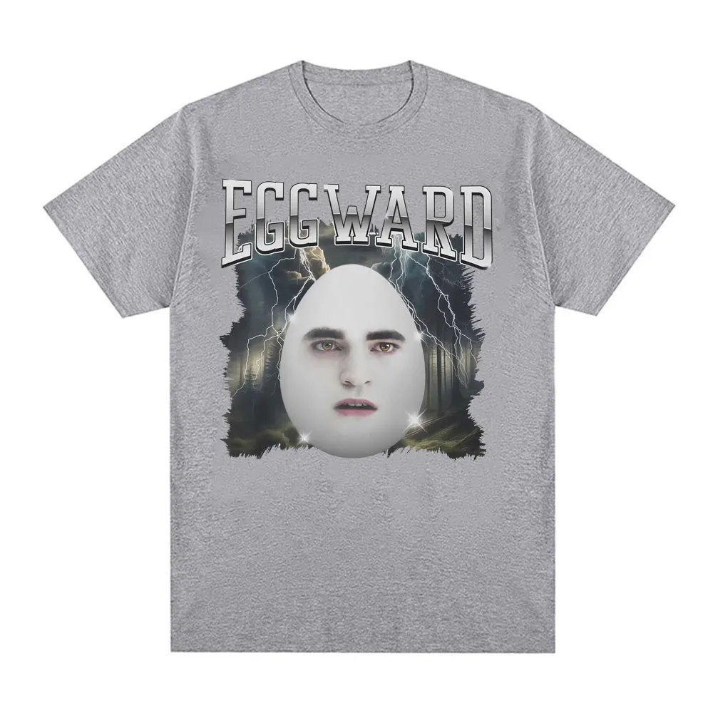 جديد مضحك egward محاكاة ساخرة الجرافيك 100 القطن الخالص الطباعة تي شيرت روبرت باتينسون ميمي الرجال الرجعية الفيلم الكلاسيكي قصيرة الأكمام #4