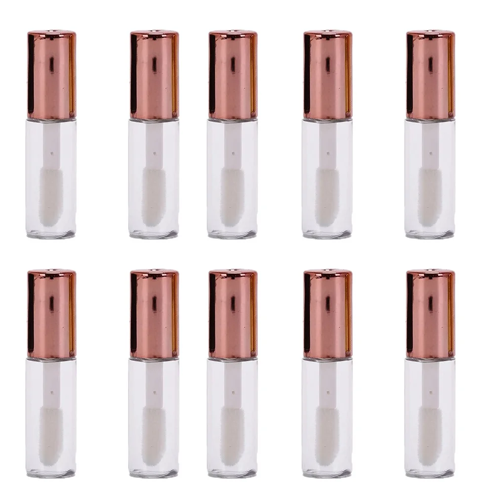 10pcs Lip Balm Tube Container Sample Bottle Mini Cosmetic Bottle Diy Homemade Lip Gloss Bottle Lip Oil Lip Gloss Bottle