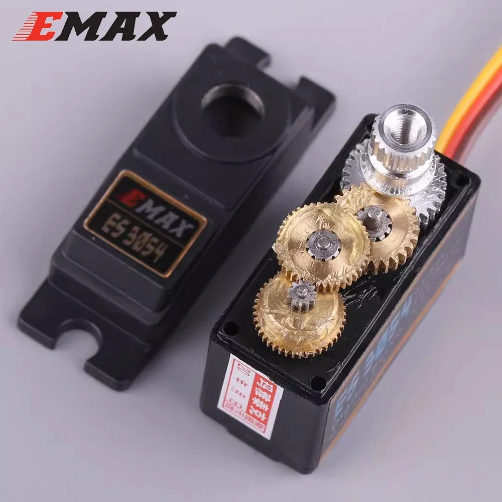 

Emax ES3054 3054 4.8-6.0V 3.5kg 23T Metal Gear Digital Servo Futaba JR Plug For RC FPV Fixed Wing Airplane Helicopter Accessory
