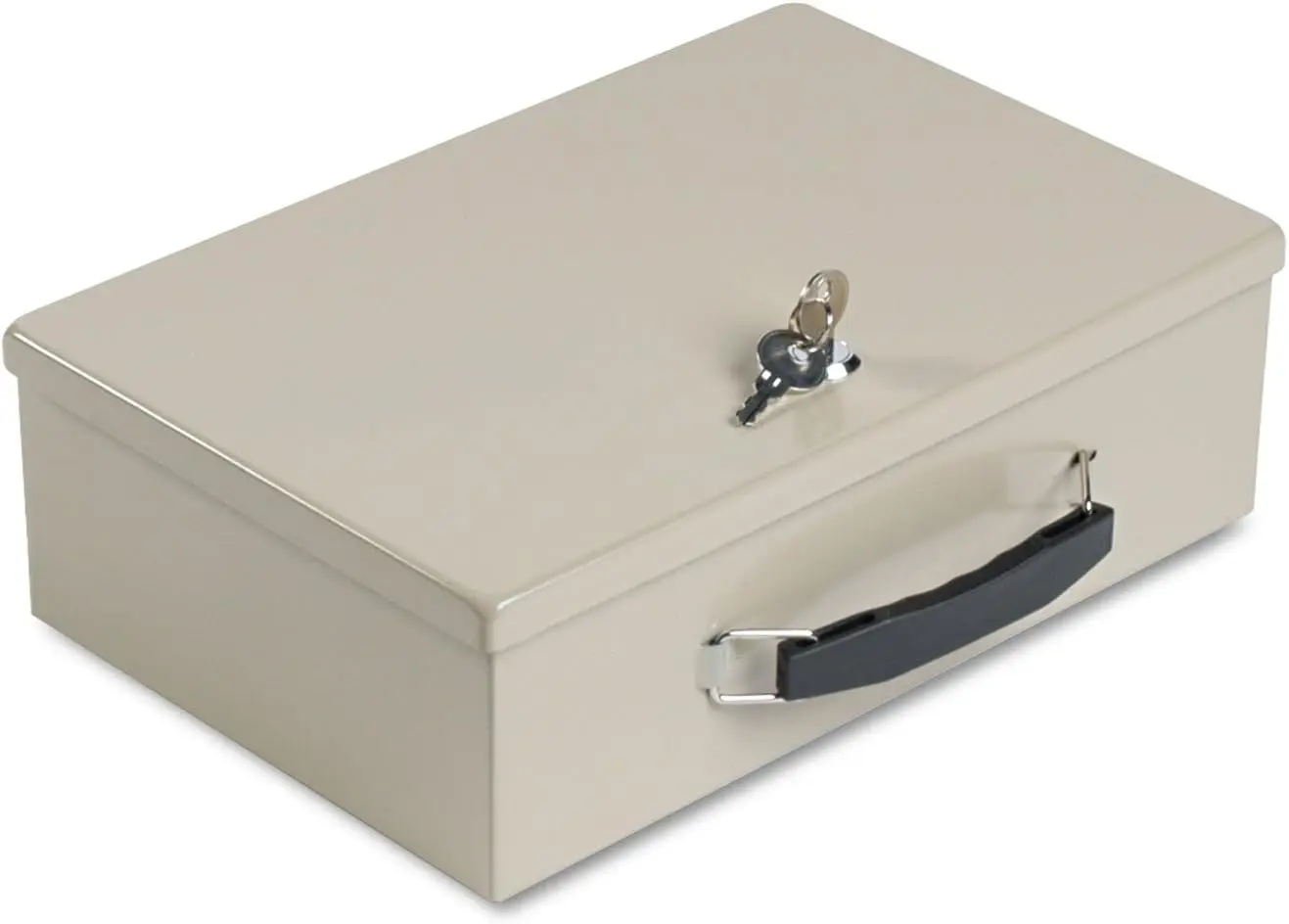 

Fireproof Steel Security Chest with Key Lock, Durable & Insulated for Valuables Protection