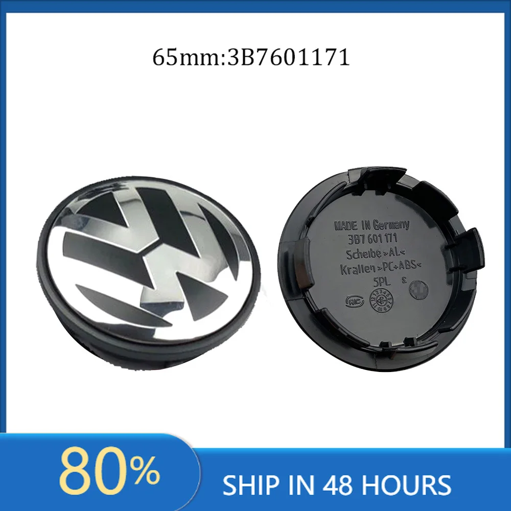 

Колпаки ступиц VW, 4 шт./компл., 56 мм/65 мм/66 мм, автомобильный Стайлинг, центральные колпаки, крышки ступиц, аксессуары для значков для VW Golf 3B7601171 5G0601171