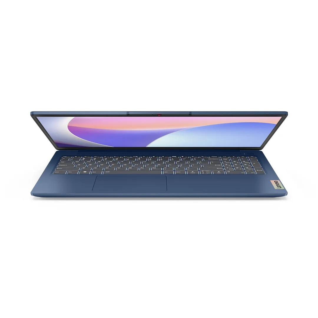 لاب توب لينوفو ايديا باد سليم 3 15 IAH8 i5-12450H 15.6 بوصة FHD IPS 300nits AG 16GB SSD512 Intel UHD Graphics 47Wh Win11 Abyss Blue 3Y