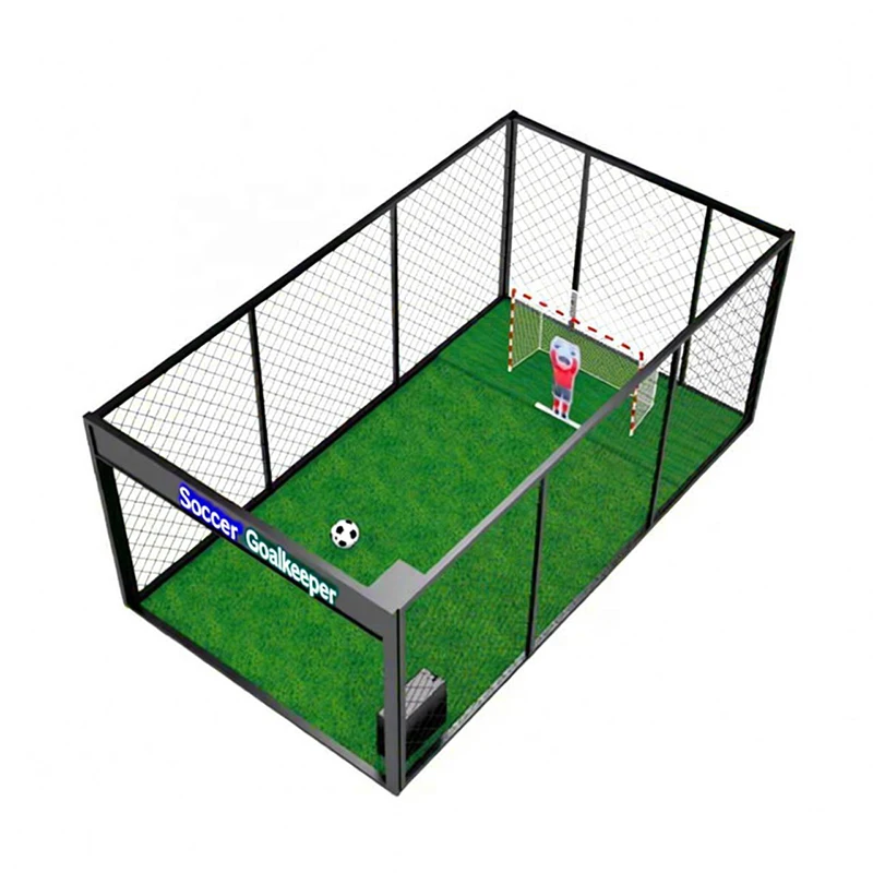Digital Sports Soccer Penalty Game Indoor Football Field Simulation Simulator Indoor Football Goalkeeper