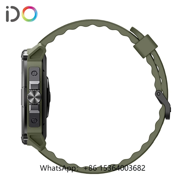 

TJXL-GPS Спорт на открытом воздухе 1,38 "HD Мода Alexa Voice 2ATM Высокий водонепроницаемый уровень Носимые устройства Фитнес-трекер с Mystery Box